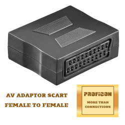 PROFICON SCART15FF adaptor θηλυκός μετατροπέας SCART